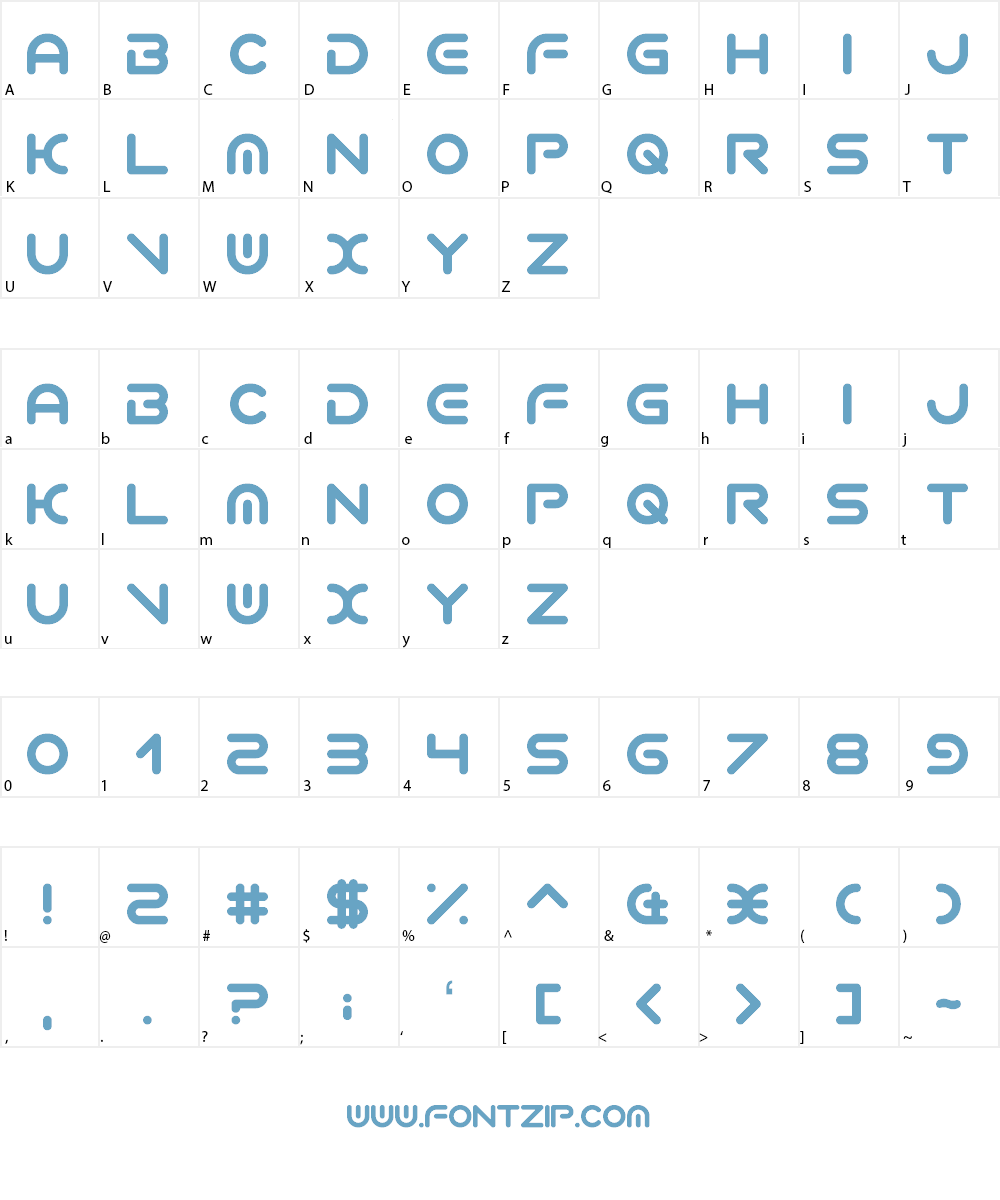 Vermin Vibes 2 EDM XTC Font Character